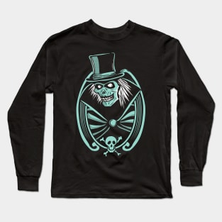 The Haunted Mansion Hat Box Ghost Long Sleeve T-Shirt